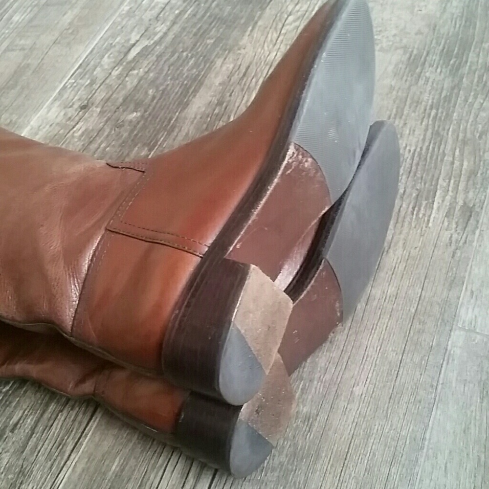 Tory Burch leather  riding  boots - Picture 3 of 8